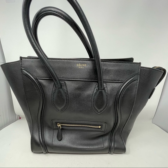 Celine Handbags - authentic CELINE Luggage Mini Tote Bag
